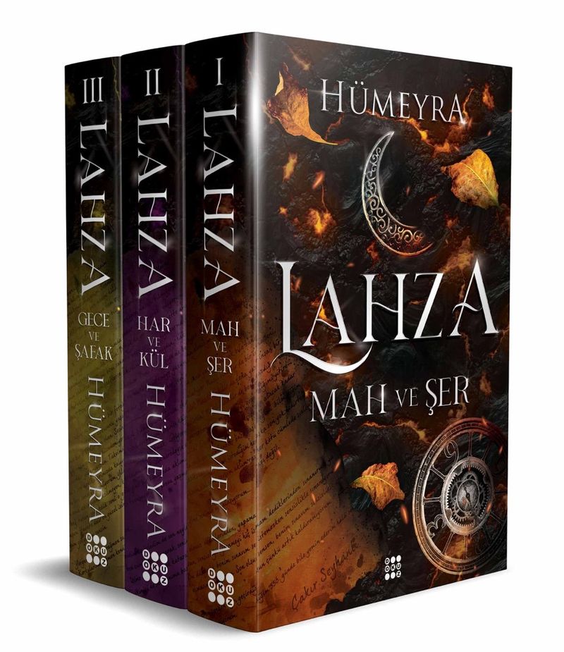 Lahza Serisi 3 Kitap Takım (Karton Kapak) kitap kapağı