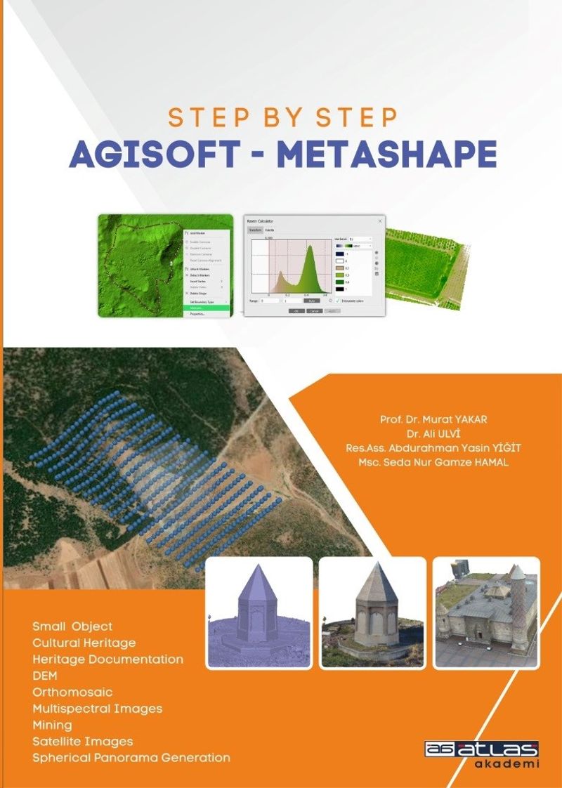 Step By Step Agisoft - Metashape kitap kapağı