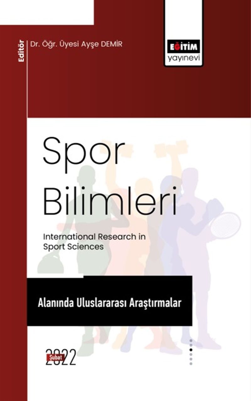 Spor Bilimleri Alanında Uluslararası Araştırmalar kitap kapağı