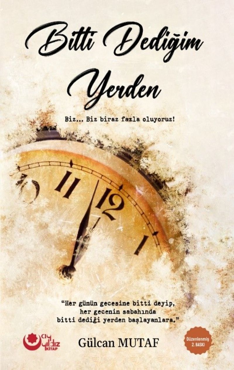 Bitti Dediğim Yerden kitap kapağı