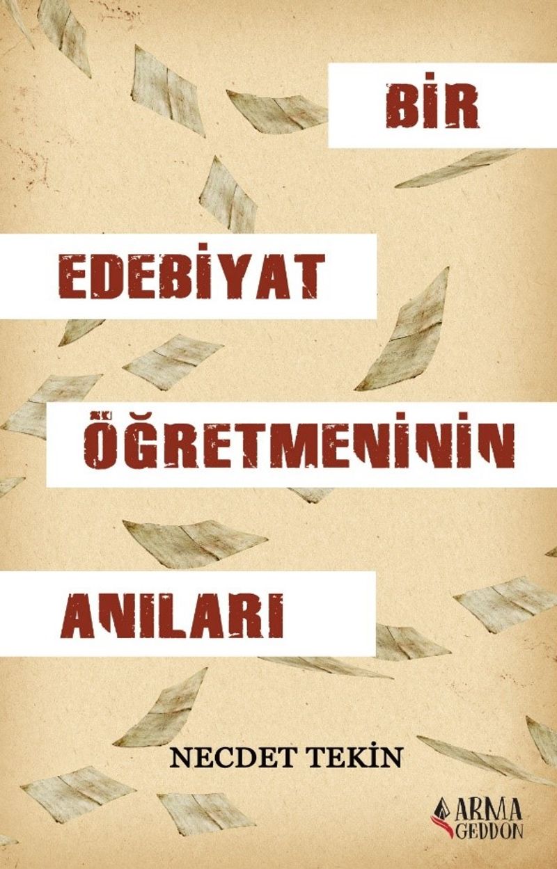 Bir Edebiyat Öğretmeninin Anıları kitap kapağı