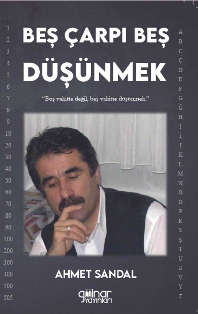 Beş Çarpı Beş Düşünmek kitap kapağı