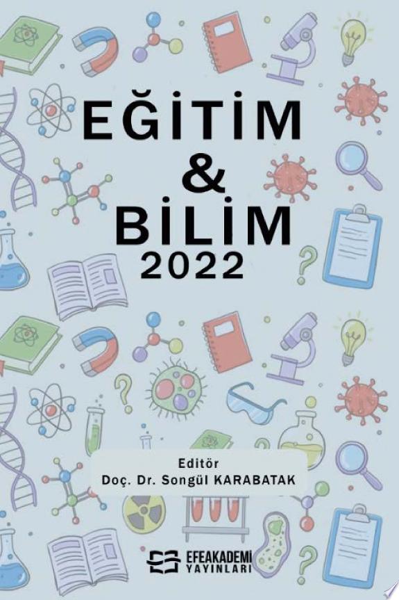 Eğitim & Bilim – 2022 kitap kapağı