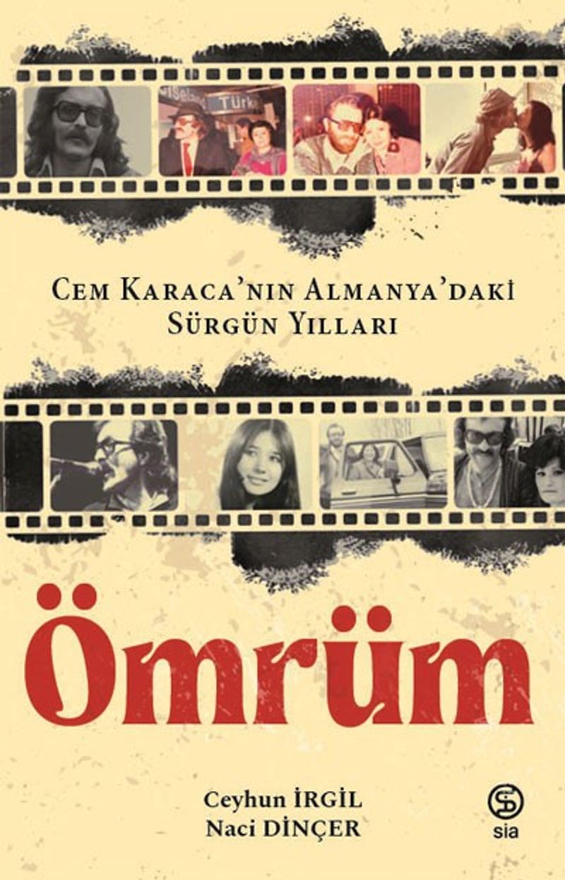 Ömrüm Cem Karaca'nın Almanya'daki Sürgün Yılları kitap kapağı
