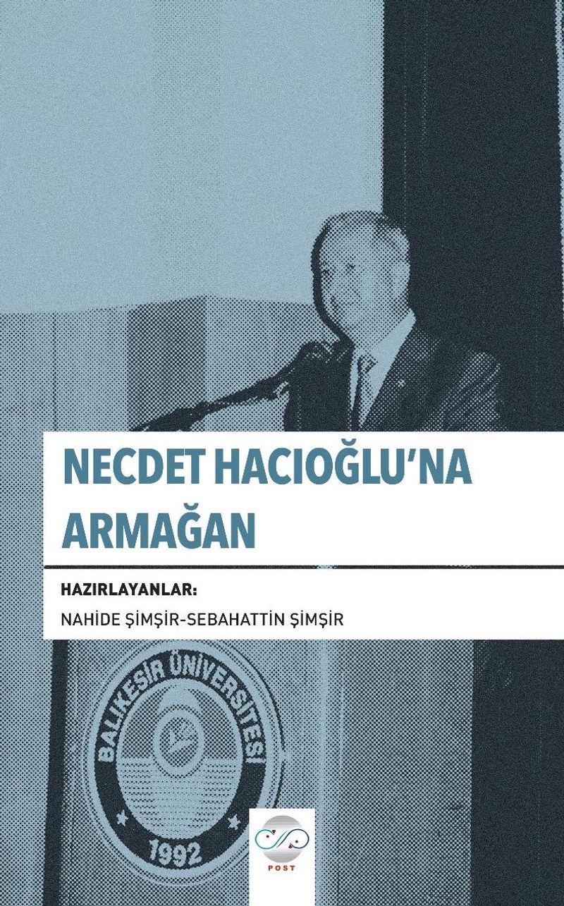 Necdet Hacıoğlu'na Armağan kitap kapağı