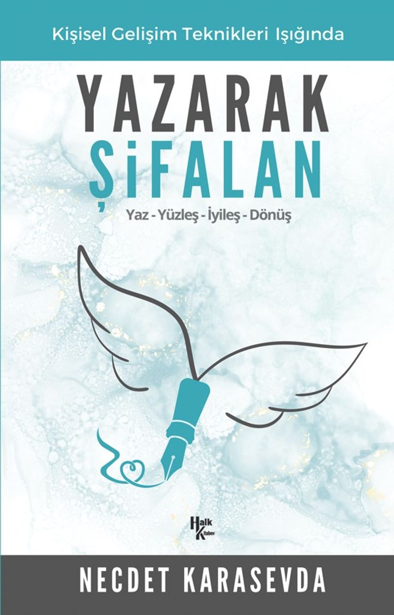 Yazarak Şifalan kitap kapağı