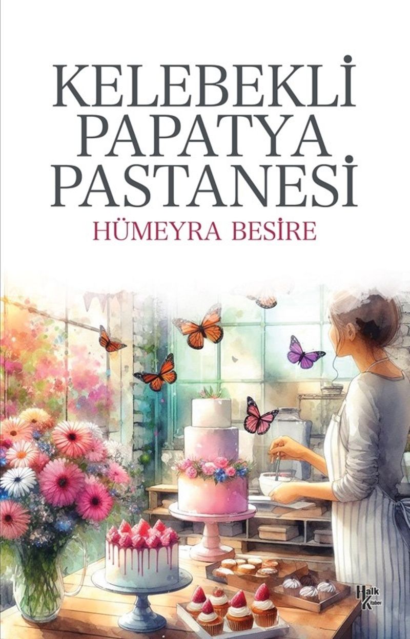 Kelebekli Papatya Pastanesi kitap kapağı