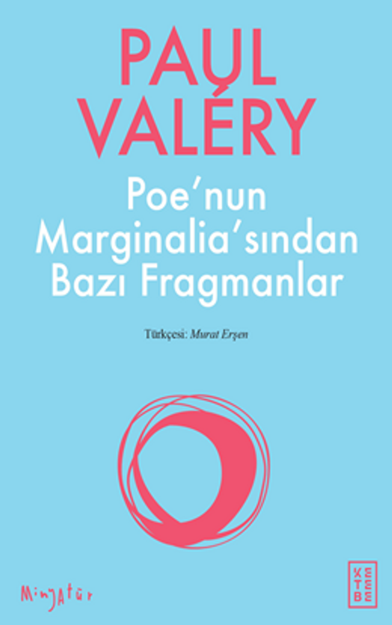 Poe`nun Marginalia`sından Bazı Fragmanlar kitap kapağı