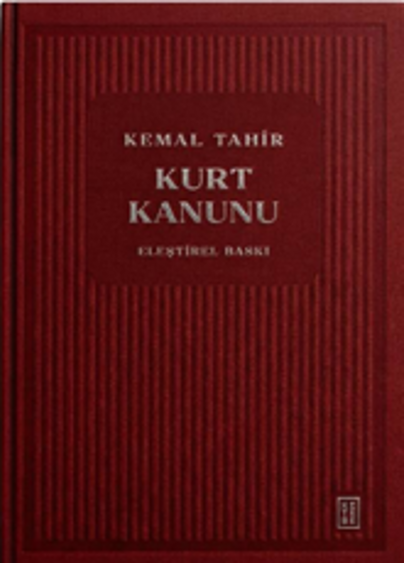 Kurt Kanunu (Eleştirel Baskı) kitap kapağı