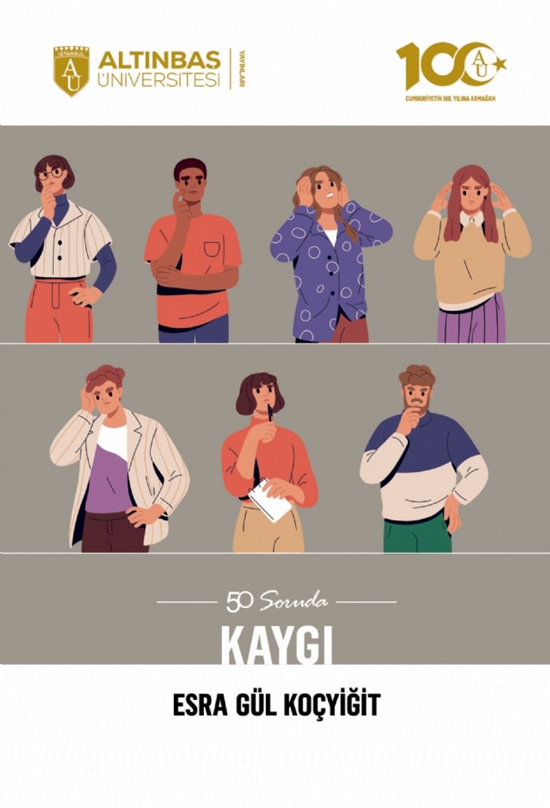 50 Soruda Kaygı kitap kapağı