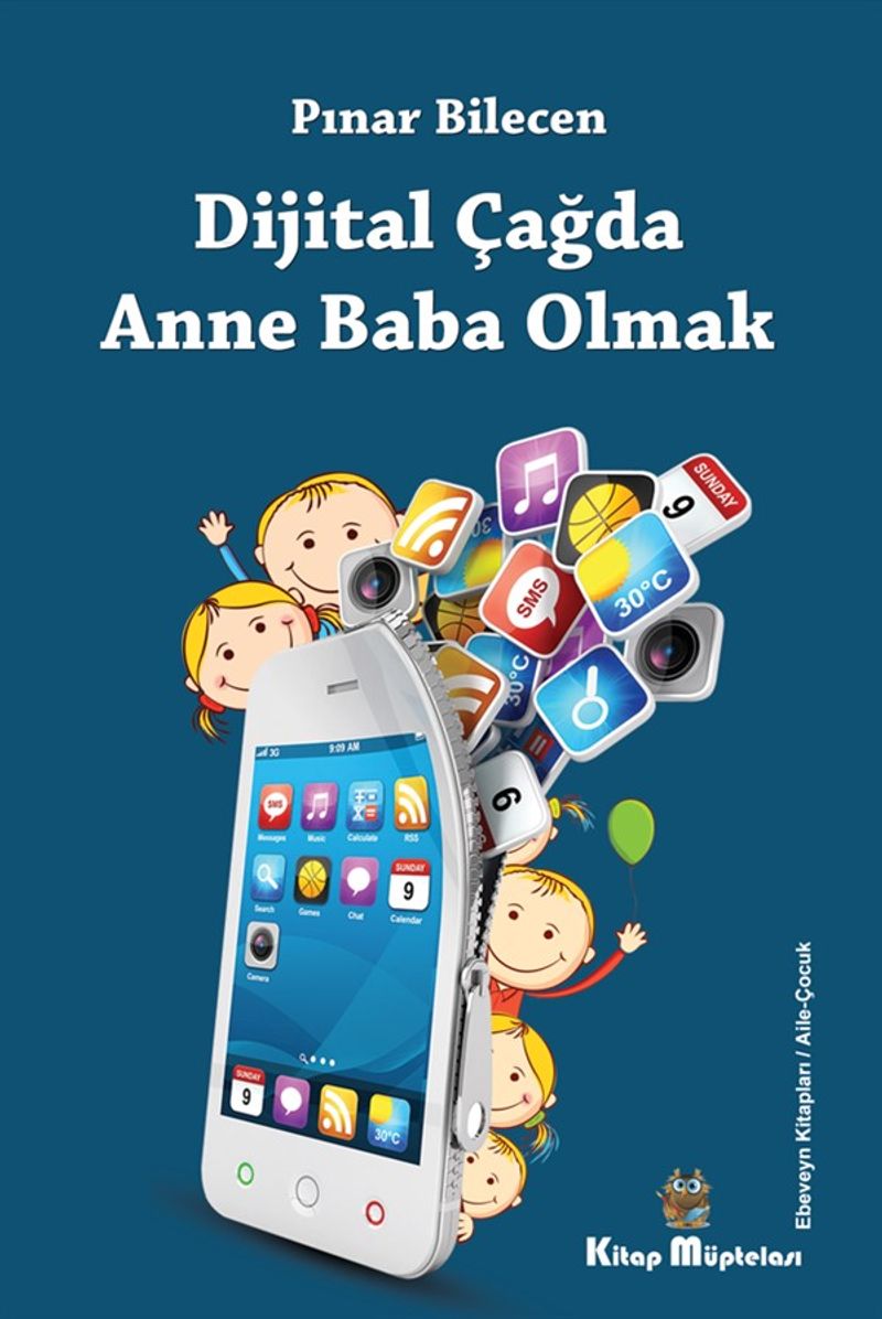 Dijital Çağda Anne Baba Olmak kitap kapağı