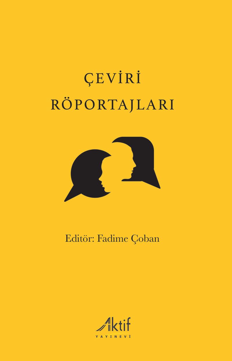 Çeviri Röportajları kitap kapağı