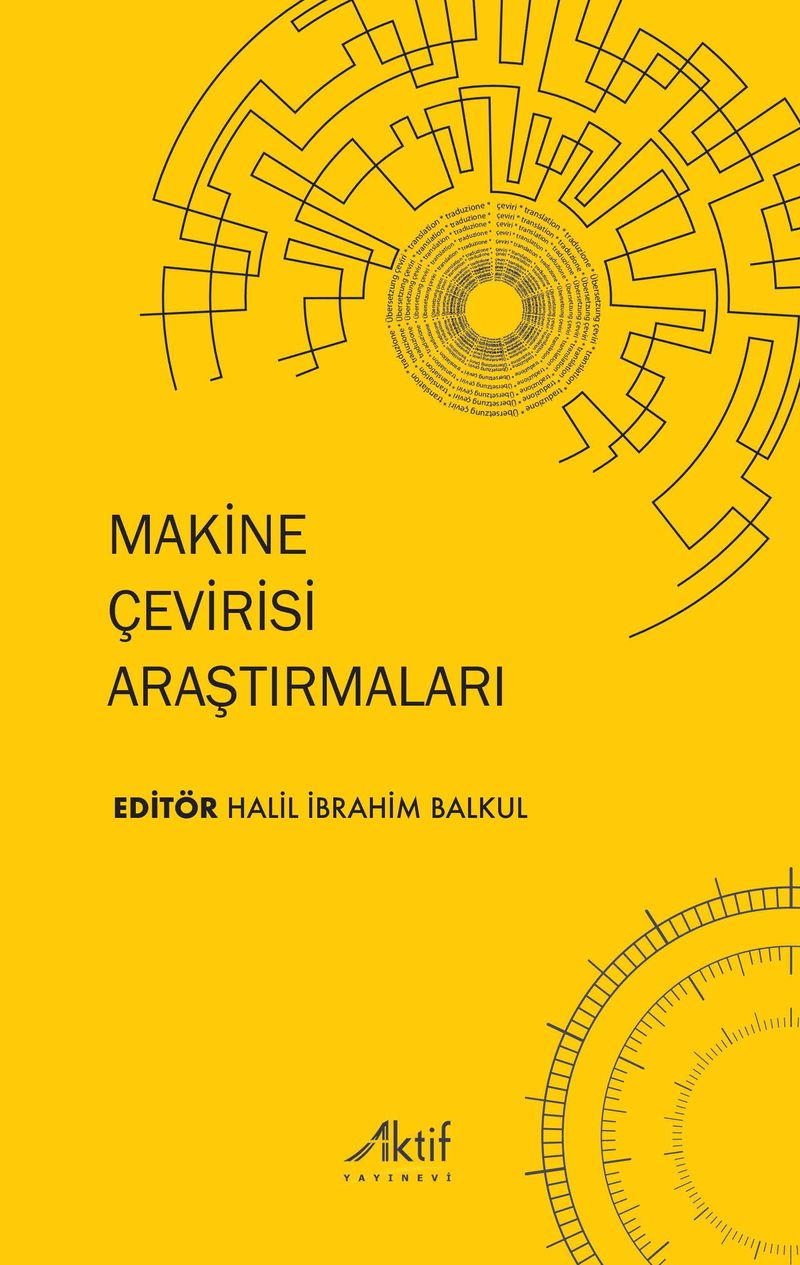 Makine Çevirisi Araştırmaları kitap kapağı
