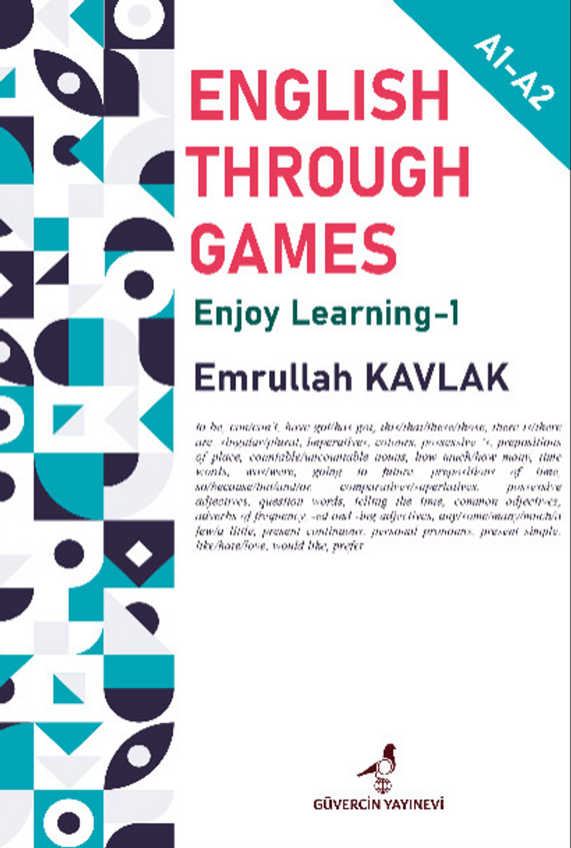 English Through Games Enjoy Learning A-1 / A2 kitap kapağı