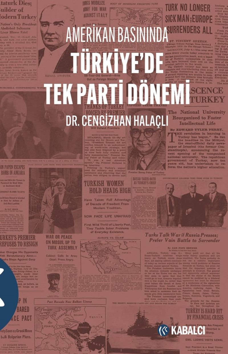 Amerikan Basınında Türkiye'de Tek Parti Dönemi kitap kapağı