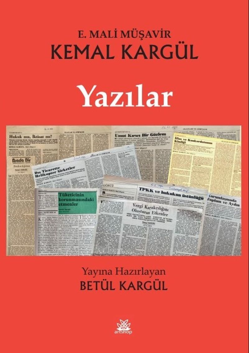 Kemal Kargül Yazılar kitap kapağı