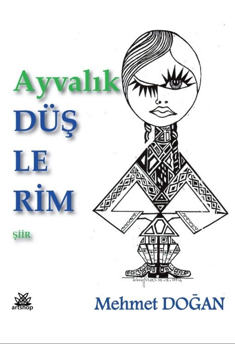 Ayvalık Düşlerim kitap kapağı