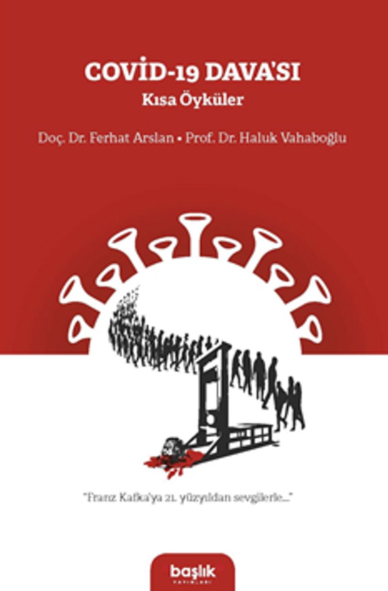 Covid-19 Davası Kısa Öyküler kitap kapağı