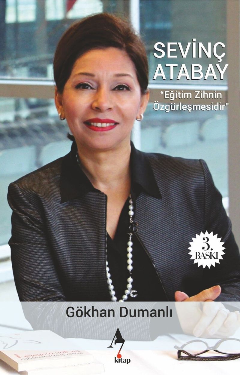 Sevinç Atabay “Eğitim Zihnin Özgürleştirmesidir" kitap kapağı