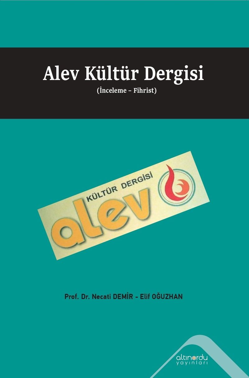 Alev Kültür Dergisi (İnceleme-Fihrist) kitap kapağı