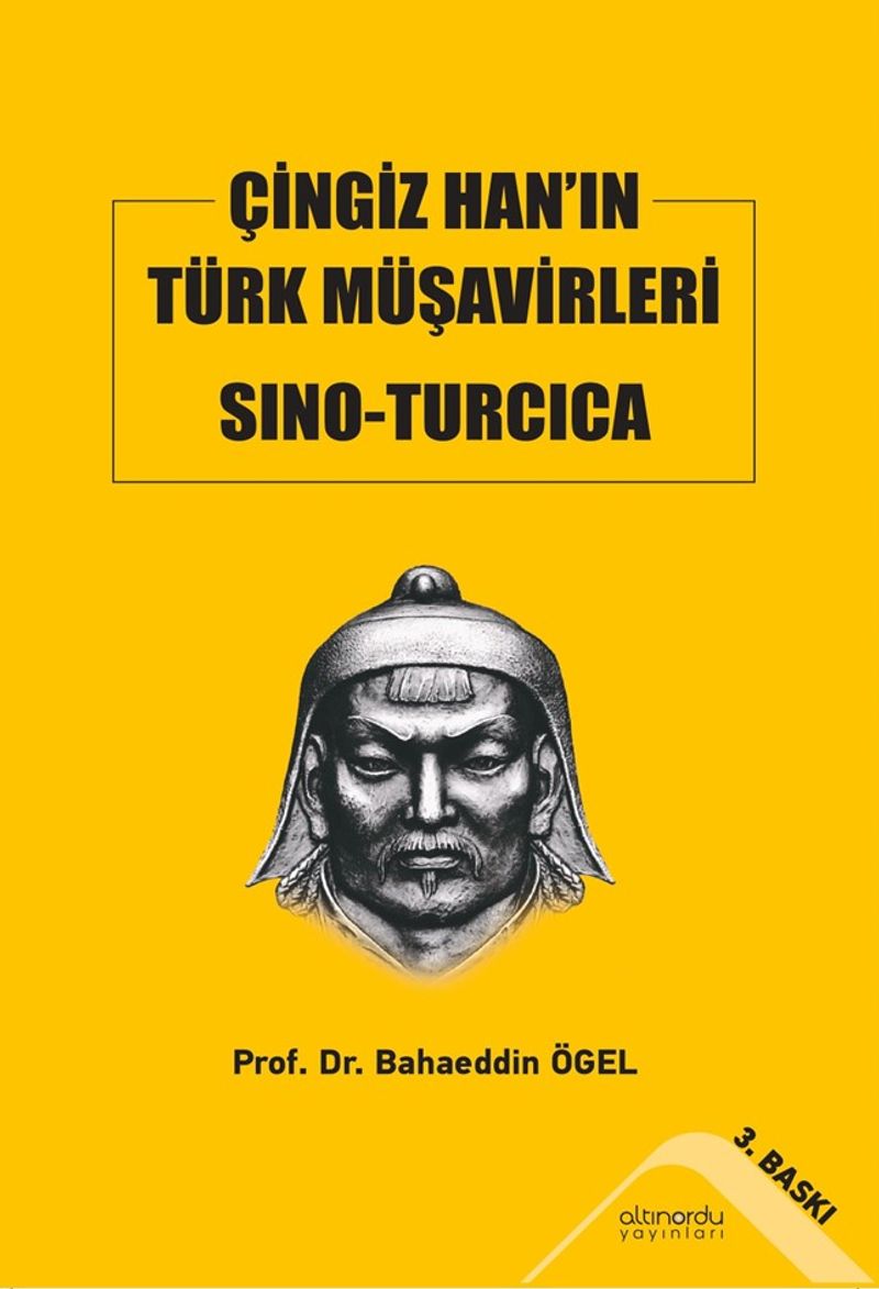 Çingiz Han'ın Türk Müşavirleri Sıno-Turcıca kitap kapağı