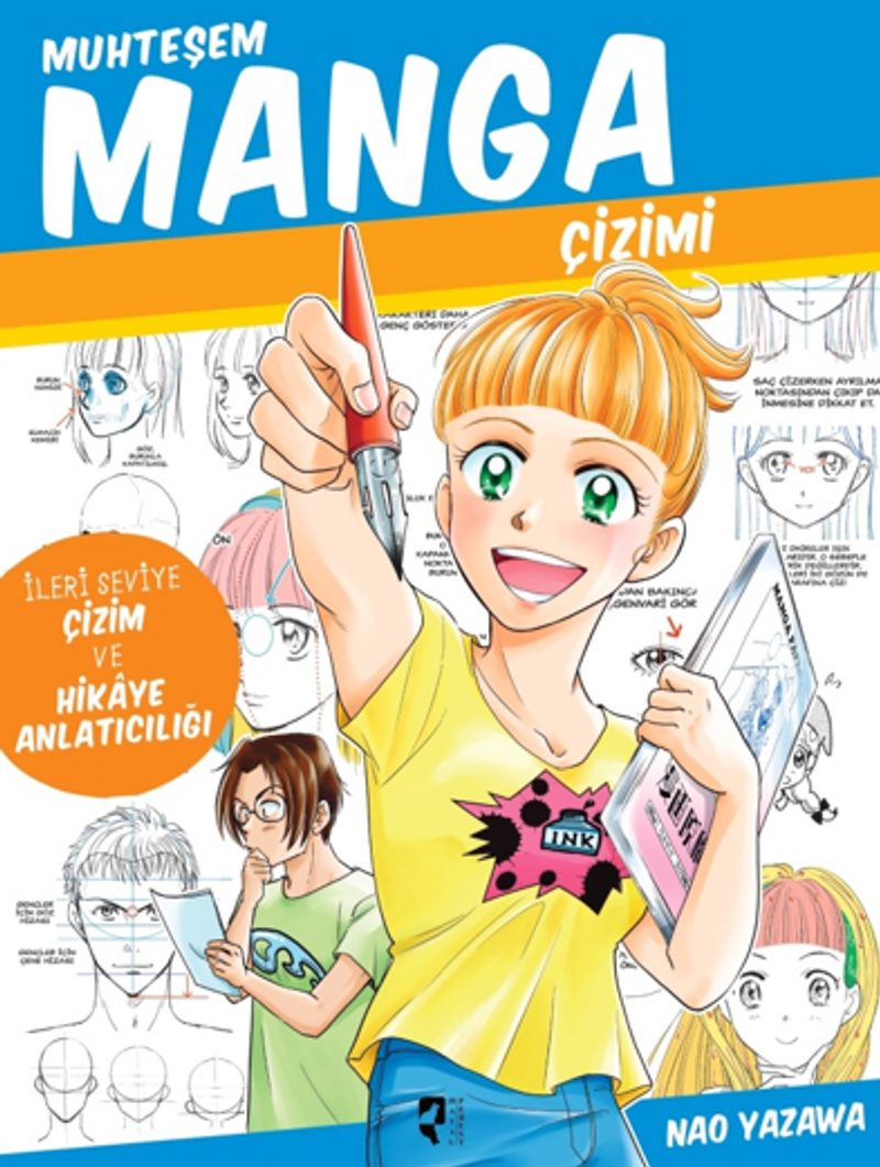 Muhteşem Manga Çizimi İleri Seviye Çizim ve Hikaye Anlatıcılığı kitap kapağı