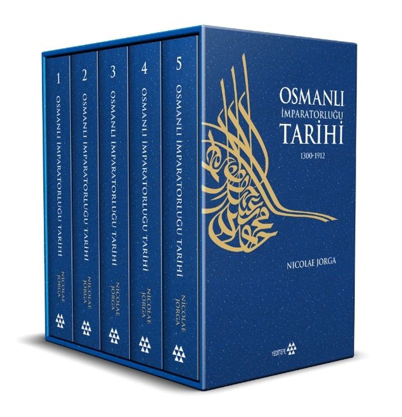 Osmanlı İmparatorluğu Tarihi 1300 -1912 (5 Cilt) kitap kapağı
