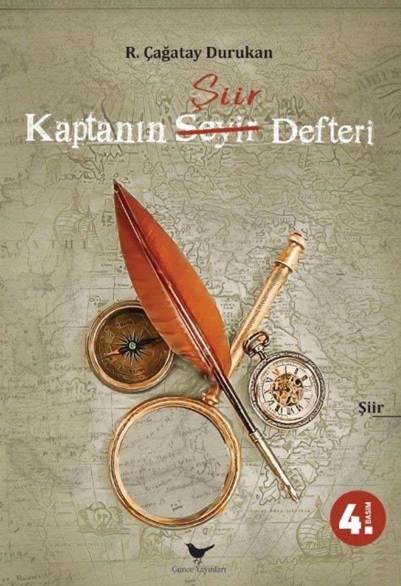 Kaptanın Seyir Şiir Defteri kitap kapağı