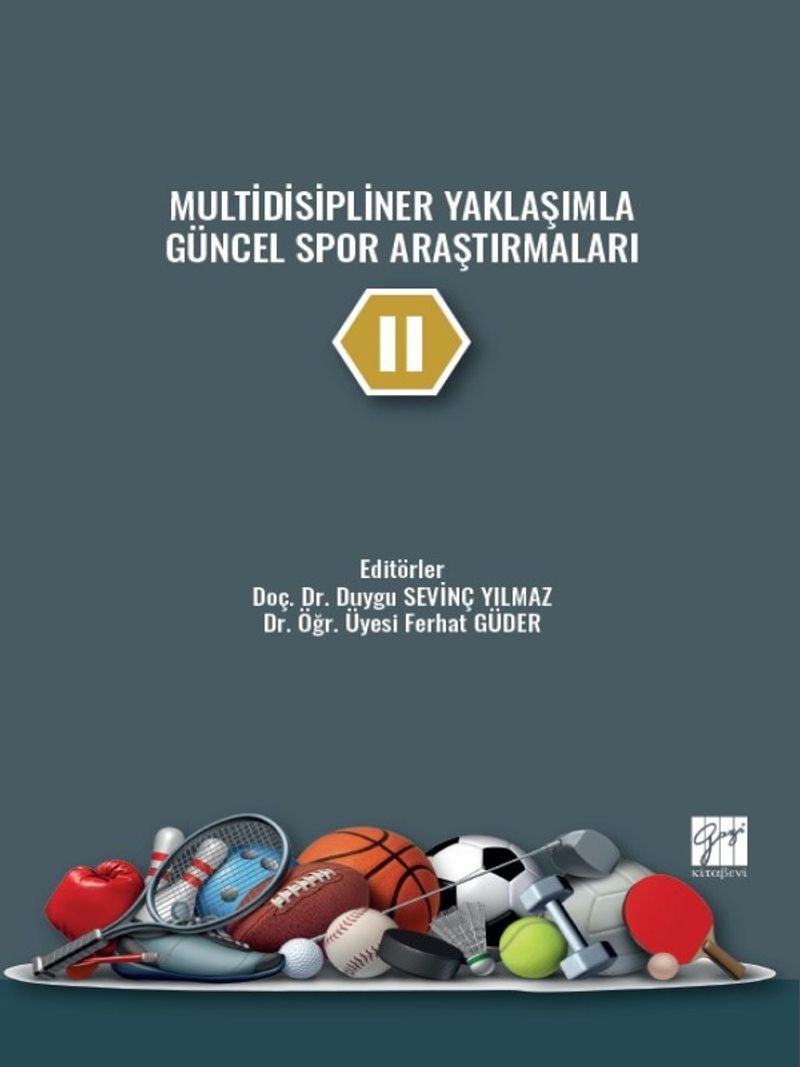 Multidisipliner Yaklaşımla Güncel Spor Araştırmaları II kitap kapağı