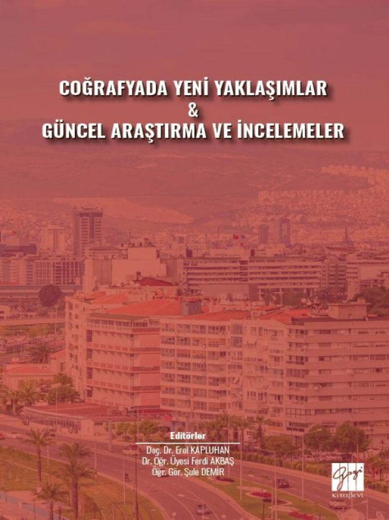 Coğrafyada Yeni Yaklaşımlar Güncel Araştırma ve İncelemeler kitap kapağı