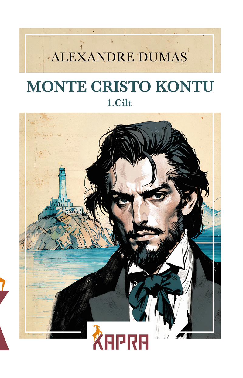 Monte Cristo Kontu (1. Cilt) kitap kapağı