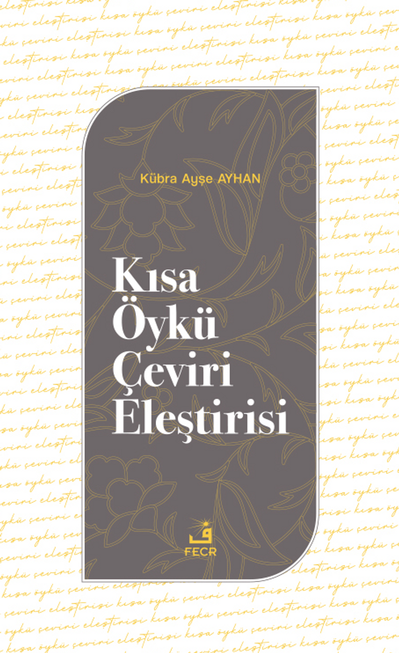 Kısa Öykü Çeviri Eleştirisi kitap kapağı