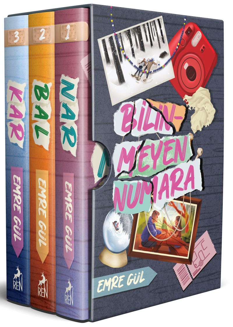 Bilinmeyen Numara Serisi Kutulu Set (Ciltli) kitap kapağı