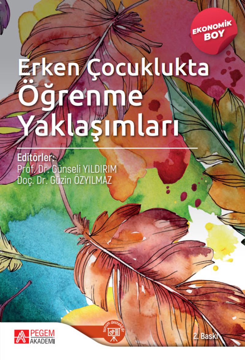 Erken Çocuklukta Öğrenme Yaklaşımları (Ekonomik Boy) kitap kapağı