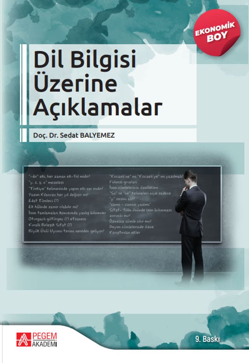 Dil Bilgisi Üzerine Açıklamalar (Ekonomik Boy) kitap kapağı