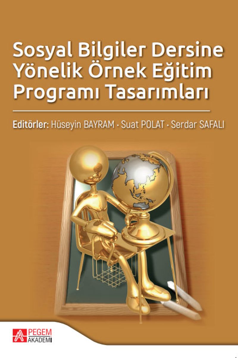 Sosyal Bilgiler Dersine Yönelik Örnek Eğitim Programı Tasarımları kitap kapağı