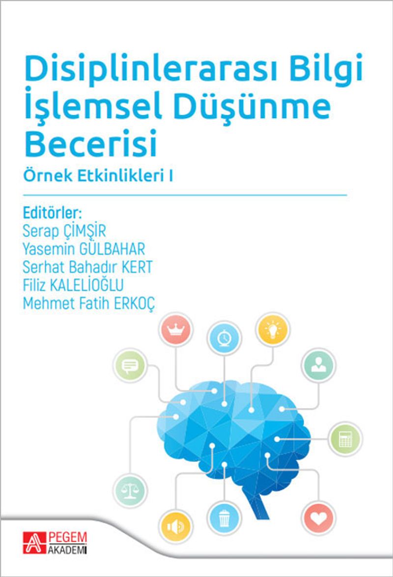 Disiplinlerarası Bilgi İşlemsel Düşünme Becerisi kitap kapağı