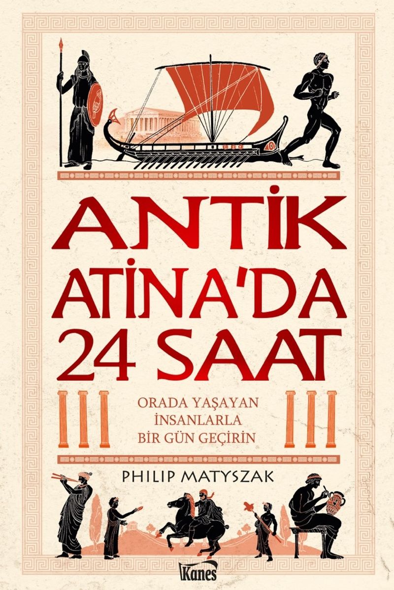 Antik Atina'da 24 Saat kitap kapağı