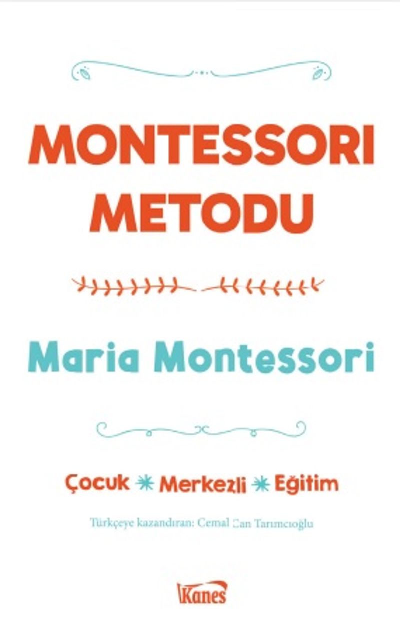 Montessori Metodu kitap kapağı