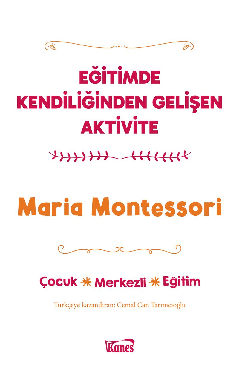Eğitimde Kendiliğinden Gelişen Aktivite kitap kapağı