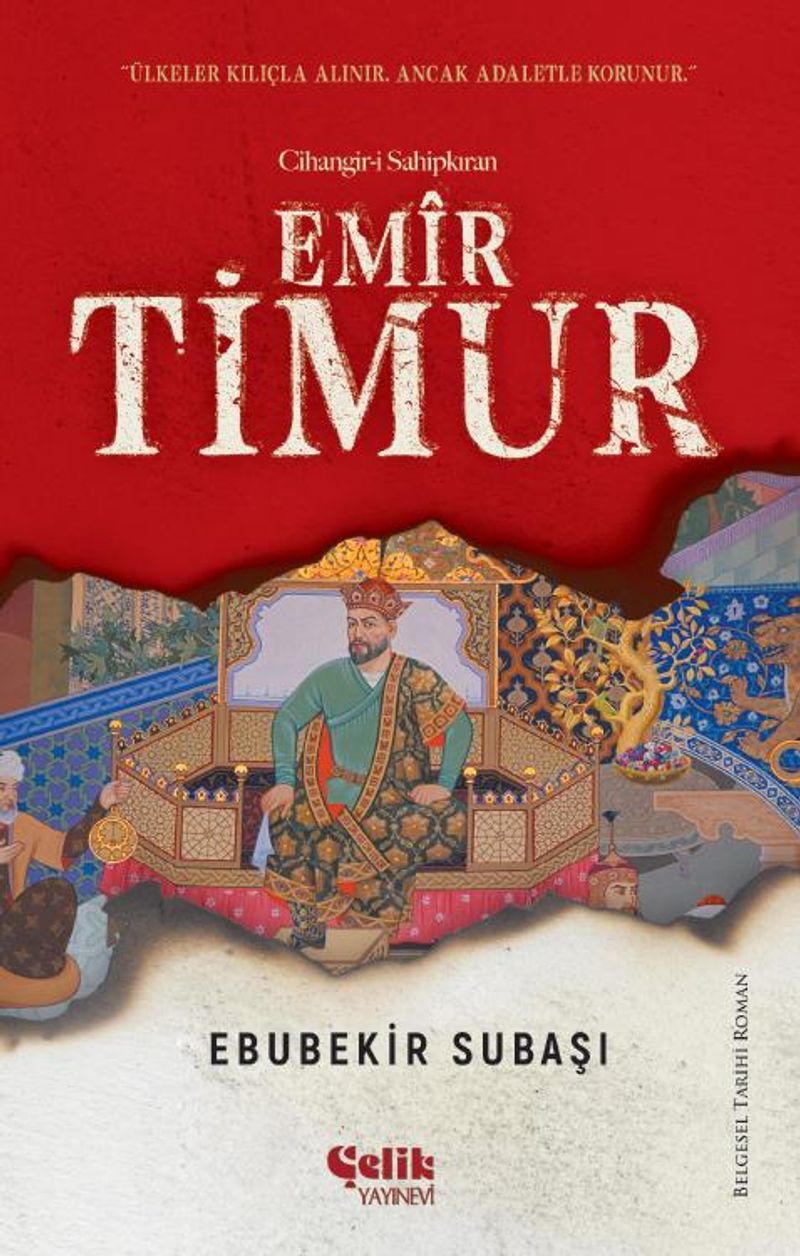 Cihangir-i Sahipkıran Emir Timur kitap kapağı