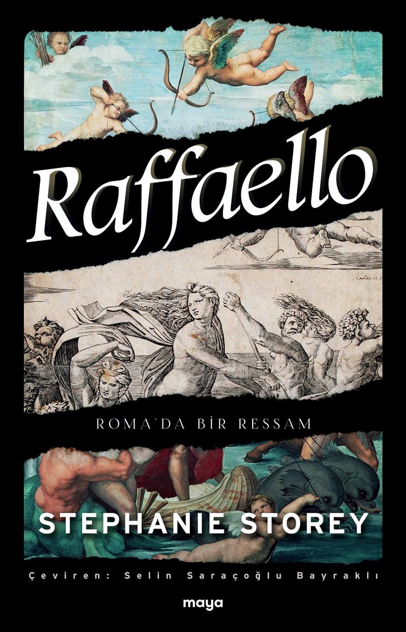 Raffaello Roma'da Bir Ressam kitap kapağı