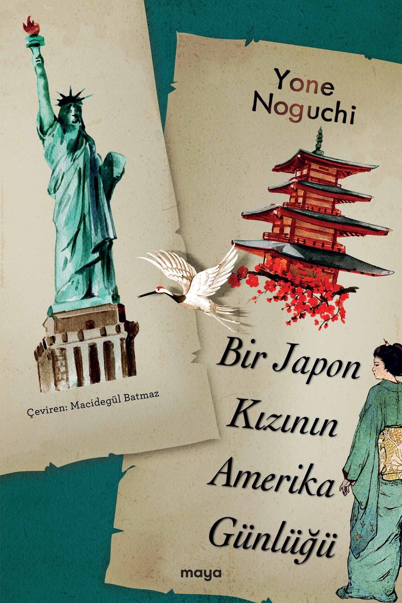 Bir Japon Kızının Amerika Günlüğü kitap kapağı