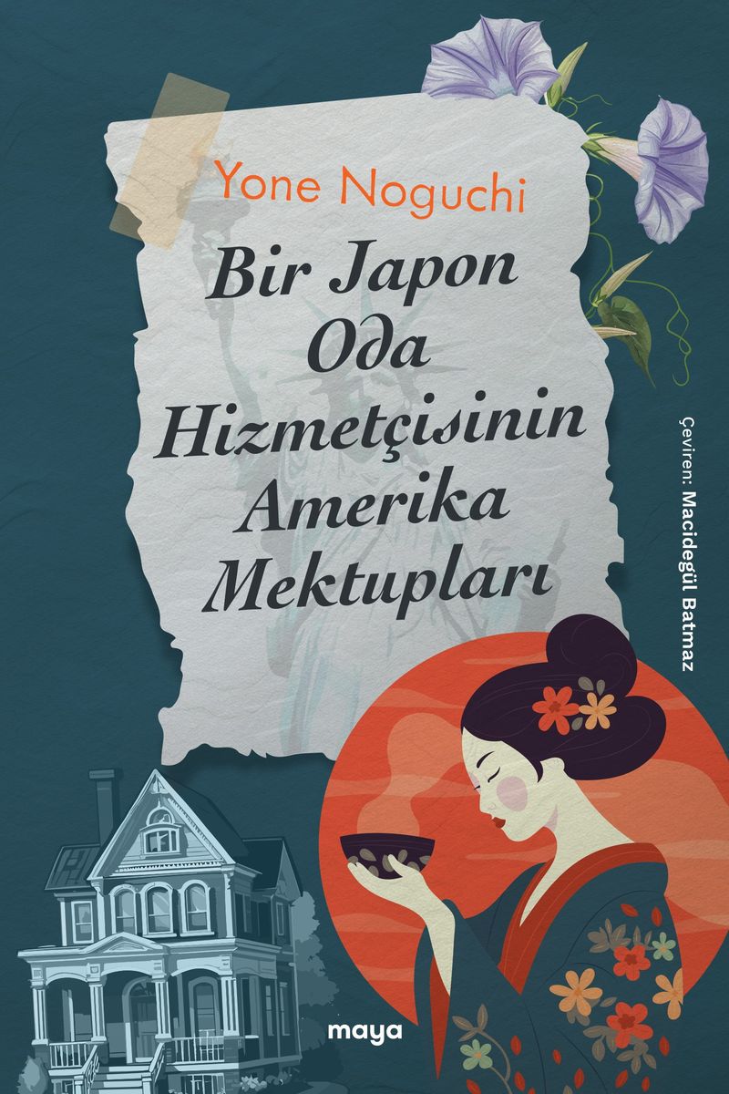 Bir Japon Oda Hizmetçisinin Amerika Mektupları kitap kapağı