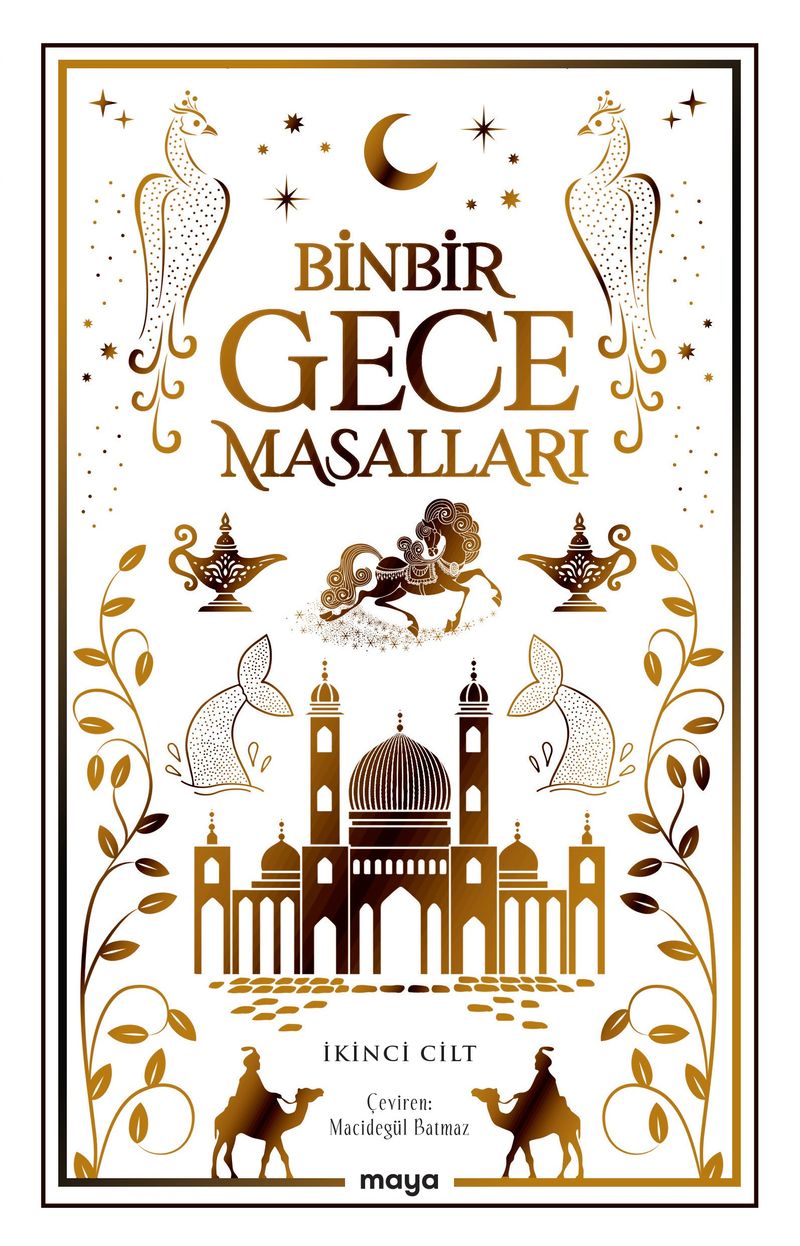 Binbir Gece Masalları (İkinci Cilt) kitap kapağı