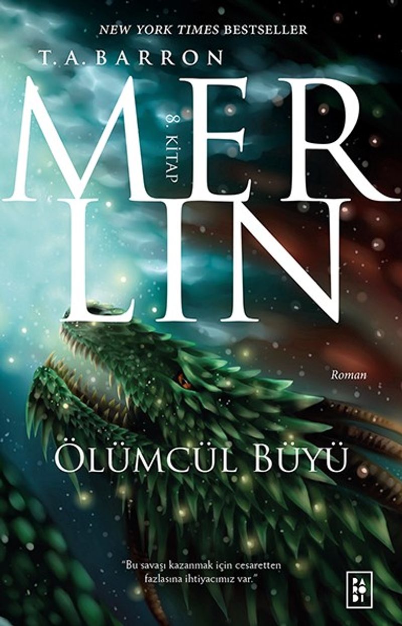 Merlin 8 - Ölümcül Büyü kitap kapağı