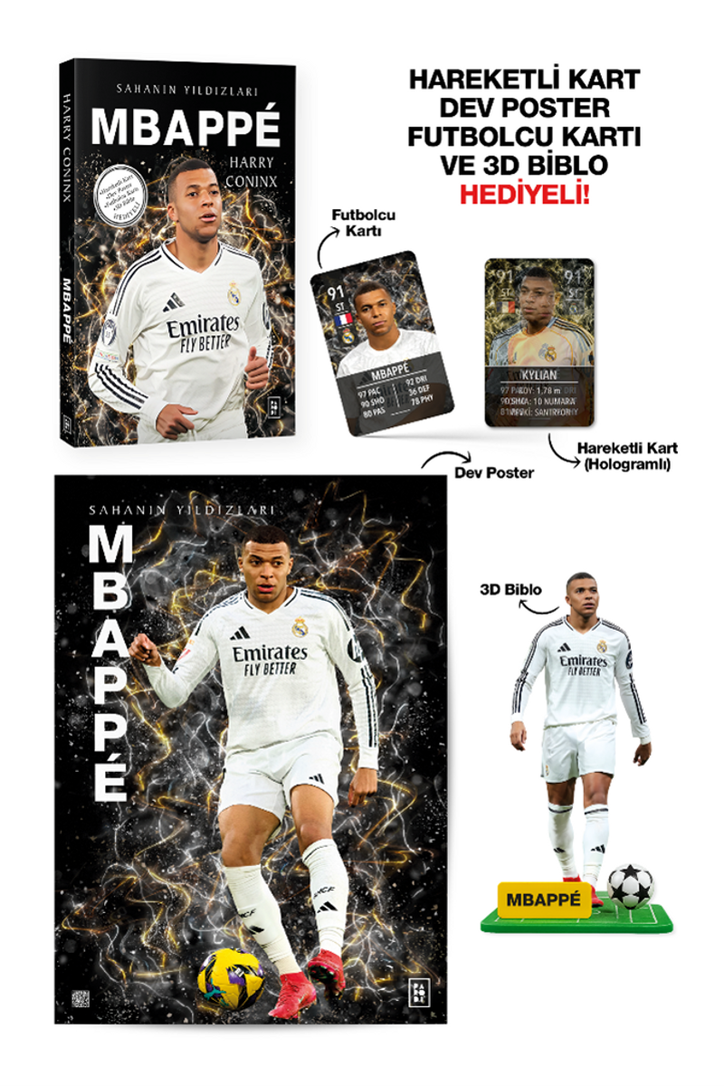 Mbappé / Sahanın Yıldızları kitap kapağı
