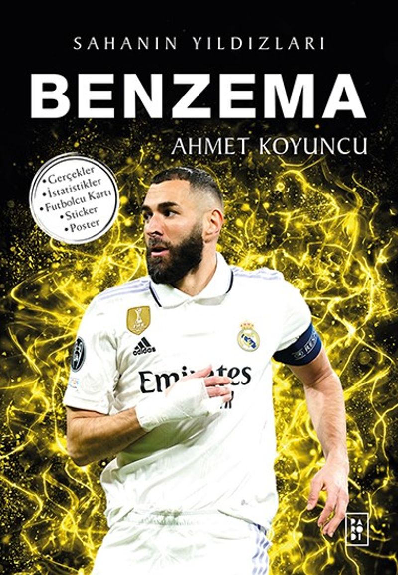 Benzema / Sahanın Yıldızları kitap kapağı
