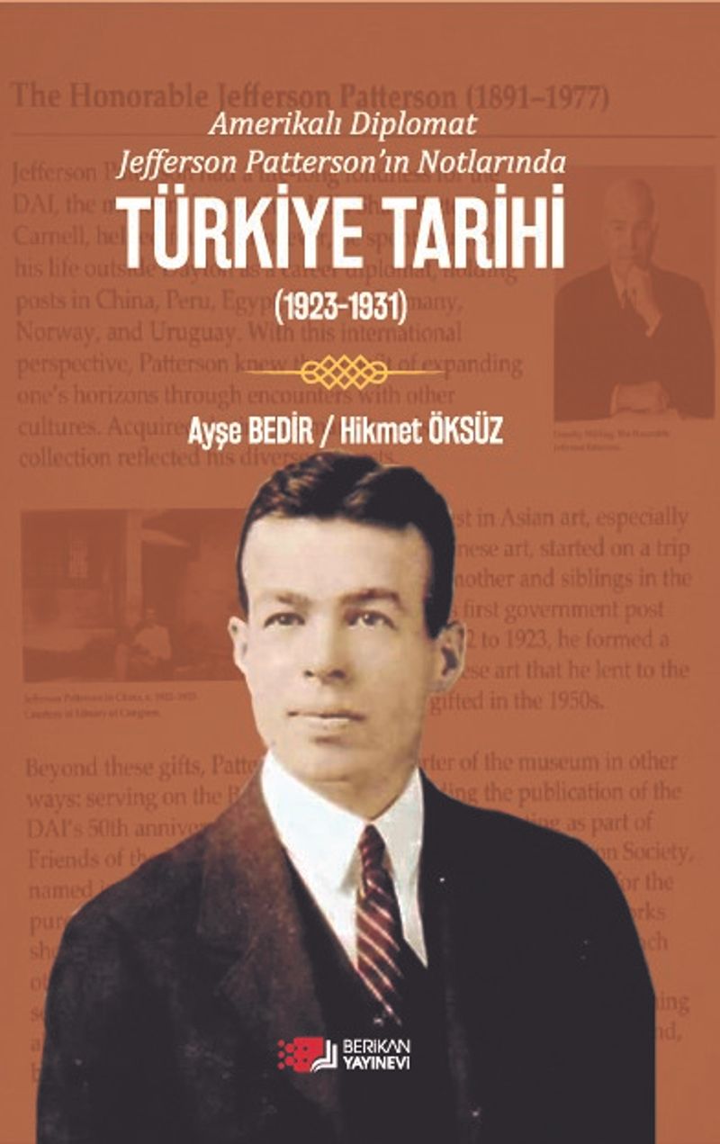 Amerikalı Diplomat Jefferson Patterson'ın Notlarında Türkiye Tarihi (1923-1931) kitap kapağı