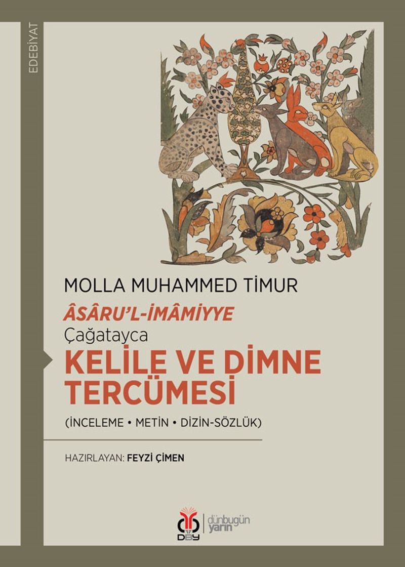 Çağatayca Kelile ve Dimne Tercümesi kitap kapağı